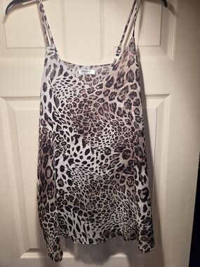 Cheetah Print tank top